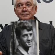 Křest knihy a audioknihy o francouzském herci Belmondovi. Herec Jiří Krampol mu propůjčil hlas.