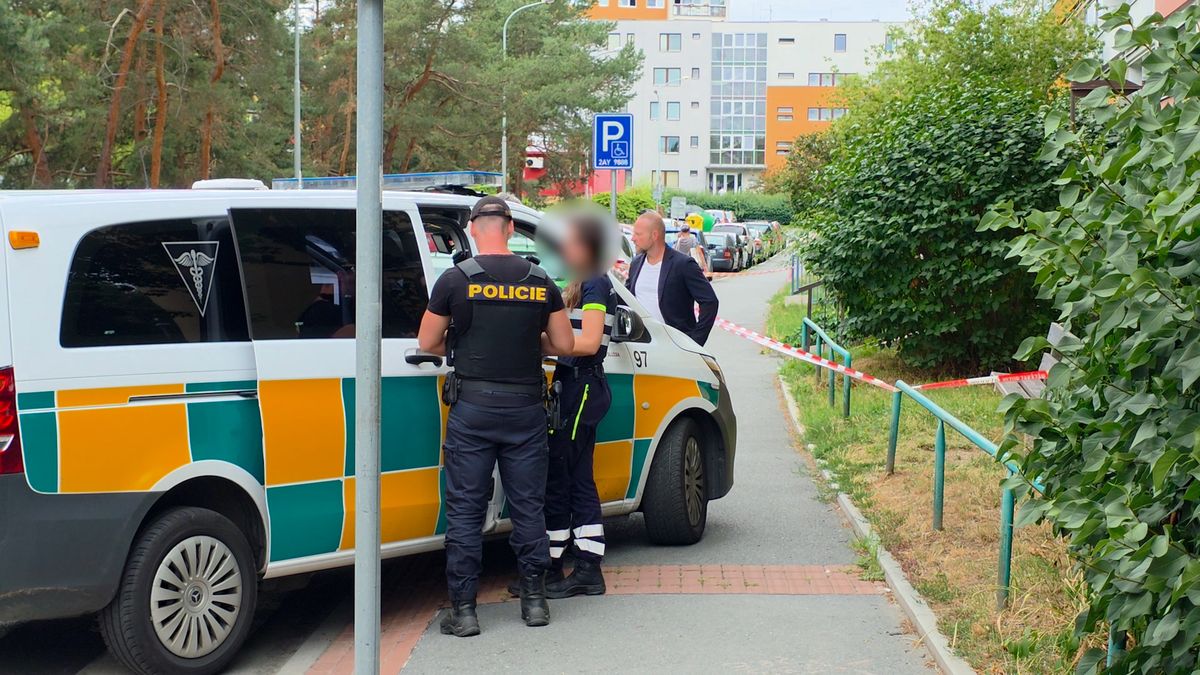 Zásahová jednotka zadržela podezřelého z vraždy staršího muže v Praze