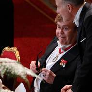 Elton John s manželem Davidem Furnishem