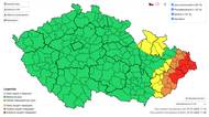 Meteorologové varovali před extrémním deštěm