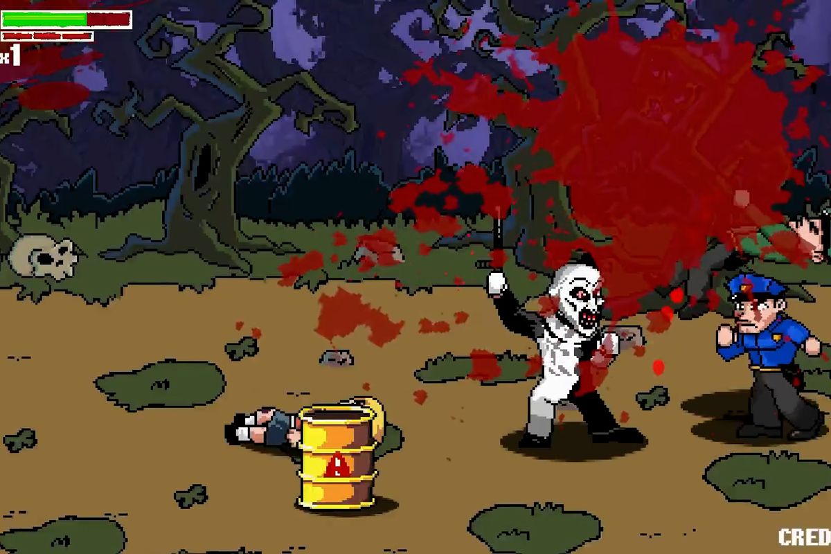 Vraždící klaun hrdinou nové videohry. Vyzkoušejte si demo Terrifier the ARTcade Game