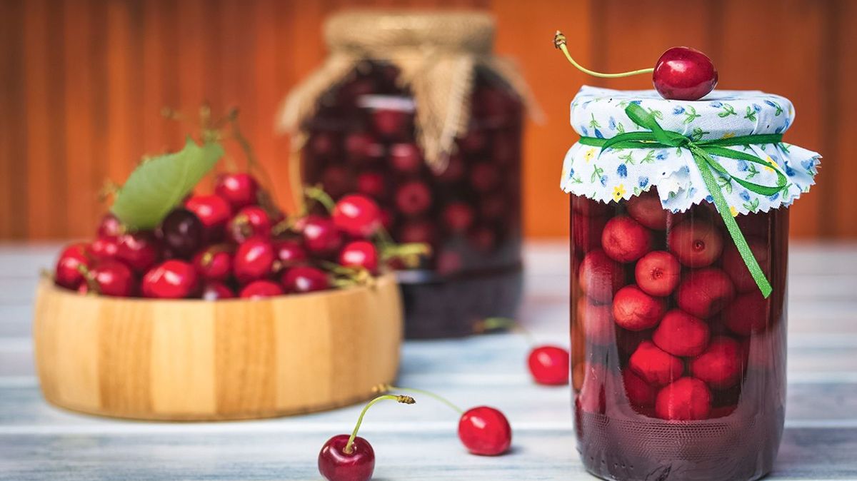 Recept na třešně v rumu