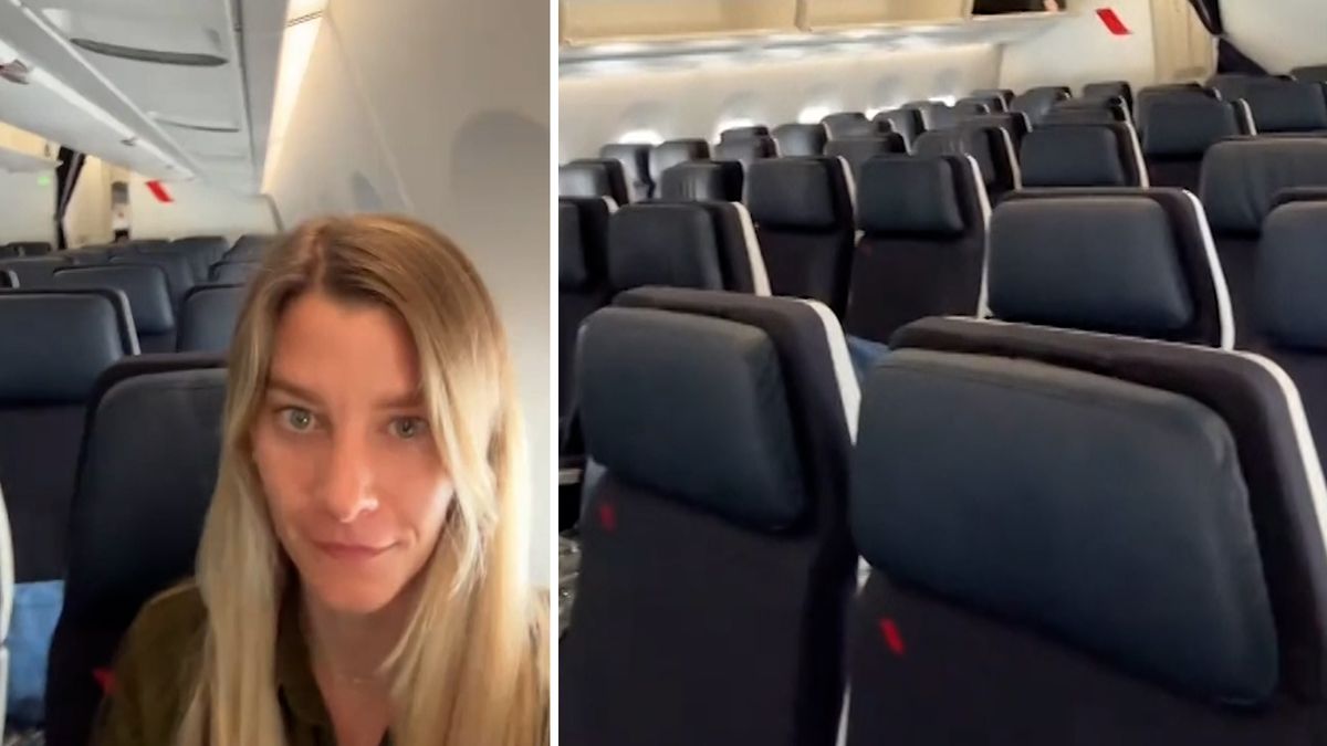 Američanka byla jedinou cestující v kabině letadla do USA. Viní z toho Trumpa