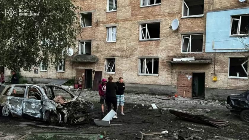Rusko v noci útočilo na Ukrajinu „jen“ 160 drony a raketami