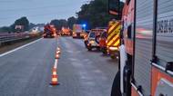 Na dálnici D2 u Brna havaroval autobus, šest zraněných