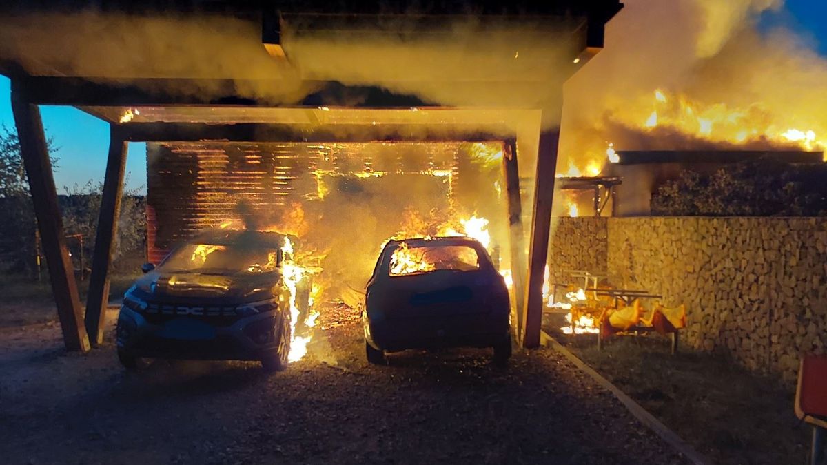 Požár garáže na Pardubicku způsobil škodu za 3,5 milionu korun