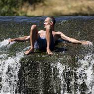 Splav na Berounce u Černošic