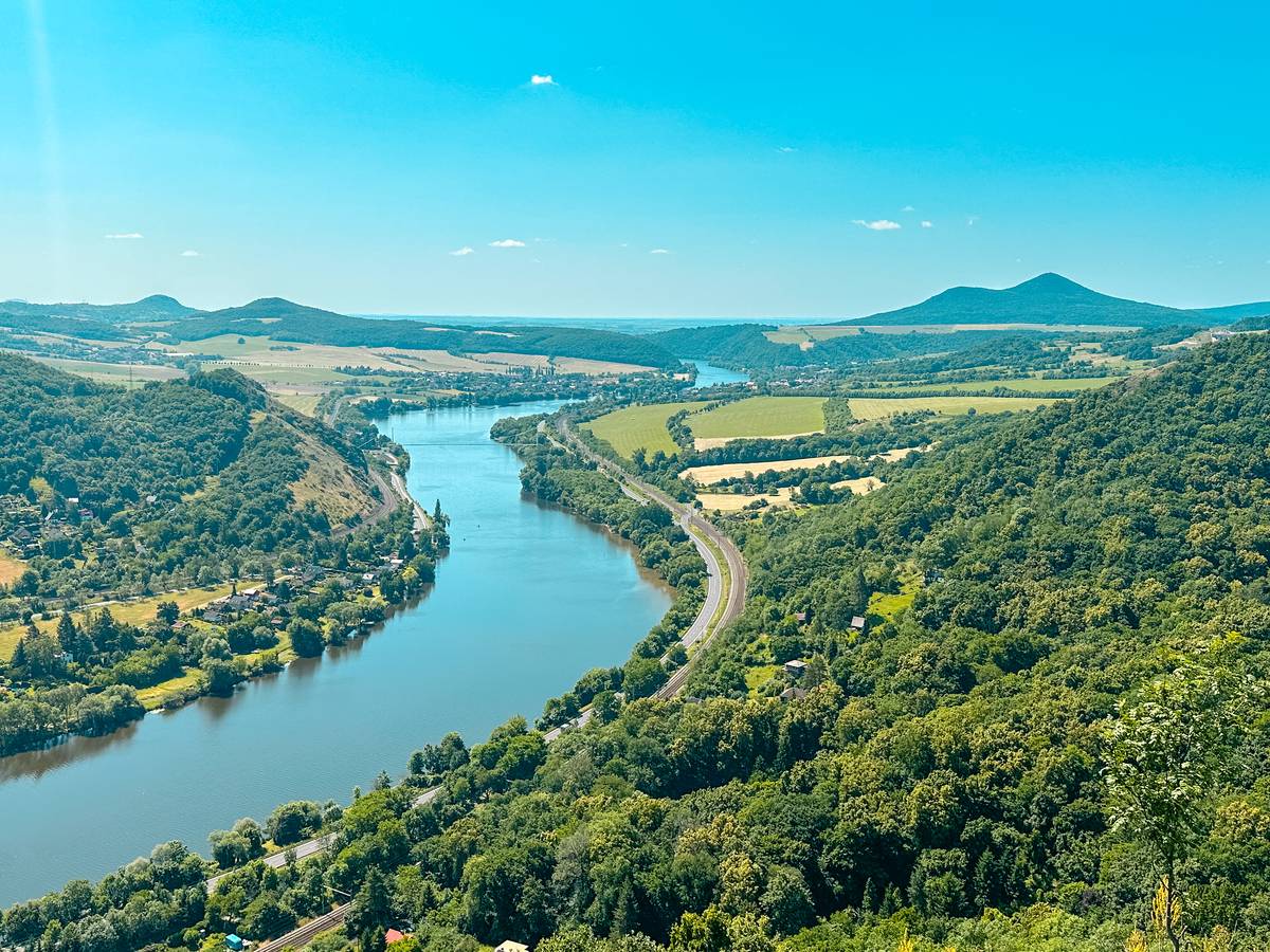 České středohoří je okouzlující.