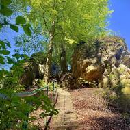 Vstup při cestě z Pařezské Lhoty