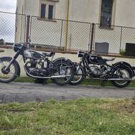 K vidění byly skutečně krásné historické motocykly. 