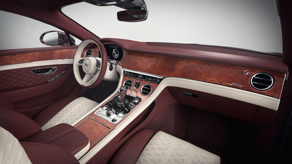Bentley nově nabízí interiér se zlacenými dekory