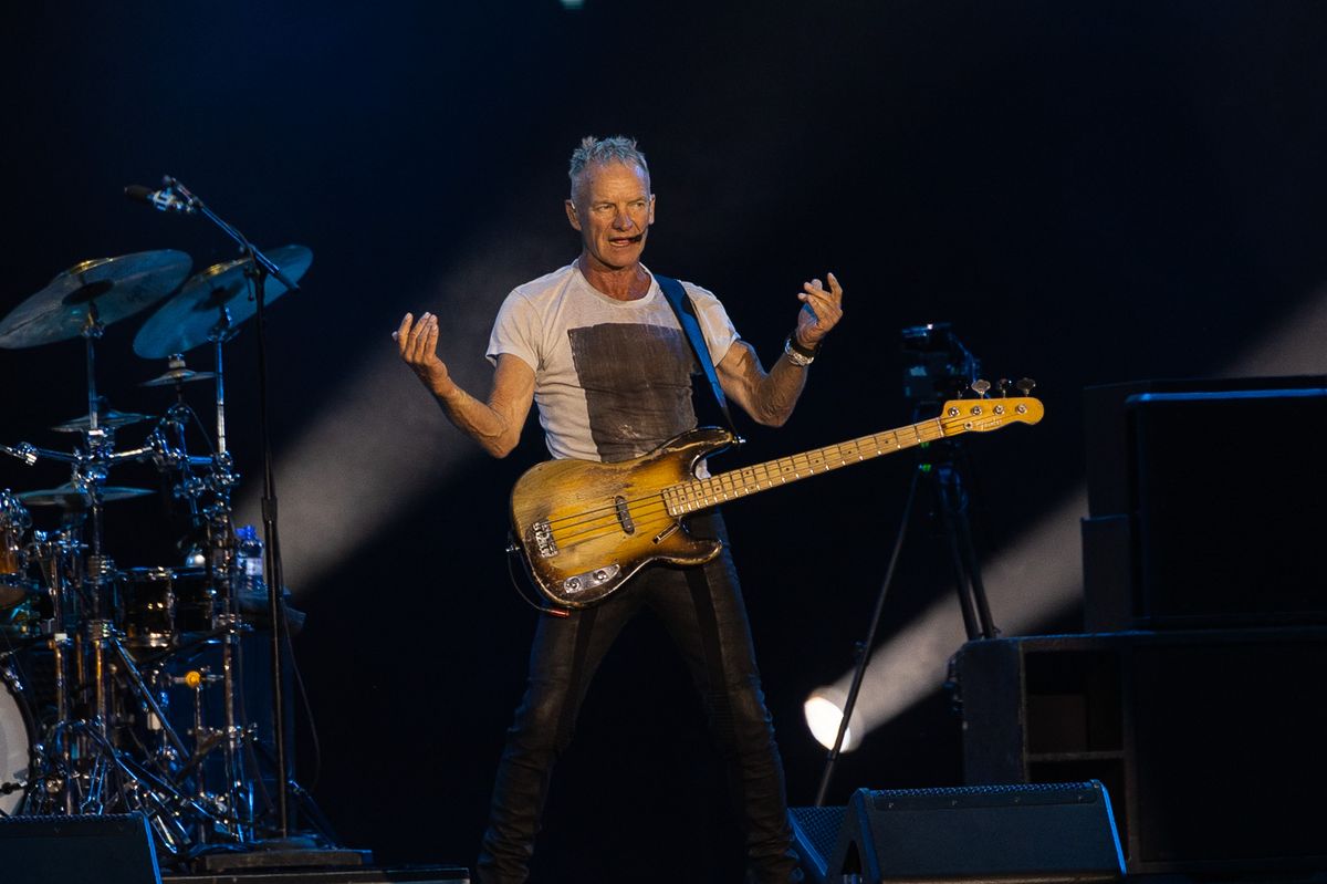 Sting vystoupil na Colours of Ostrava dvakrát. A Shaggy také