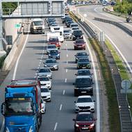 Na snímku úsek u Lensedlů nedaleko Mirošovic. Na místě začíná zúžení.