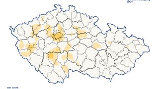 Deštivé počasí zlepšilo zásoby vody na Moravě, v Čechách je to stále málo