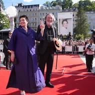 Bolek Polívka s manželkou Marcelou na zahájení akce