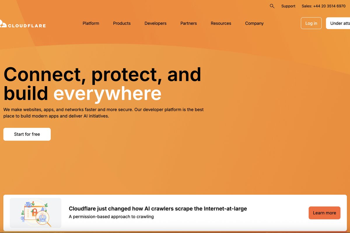 Utrum pro AI boty. Desítky milionů webů dostanou blokátor 