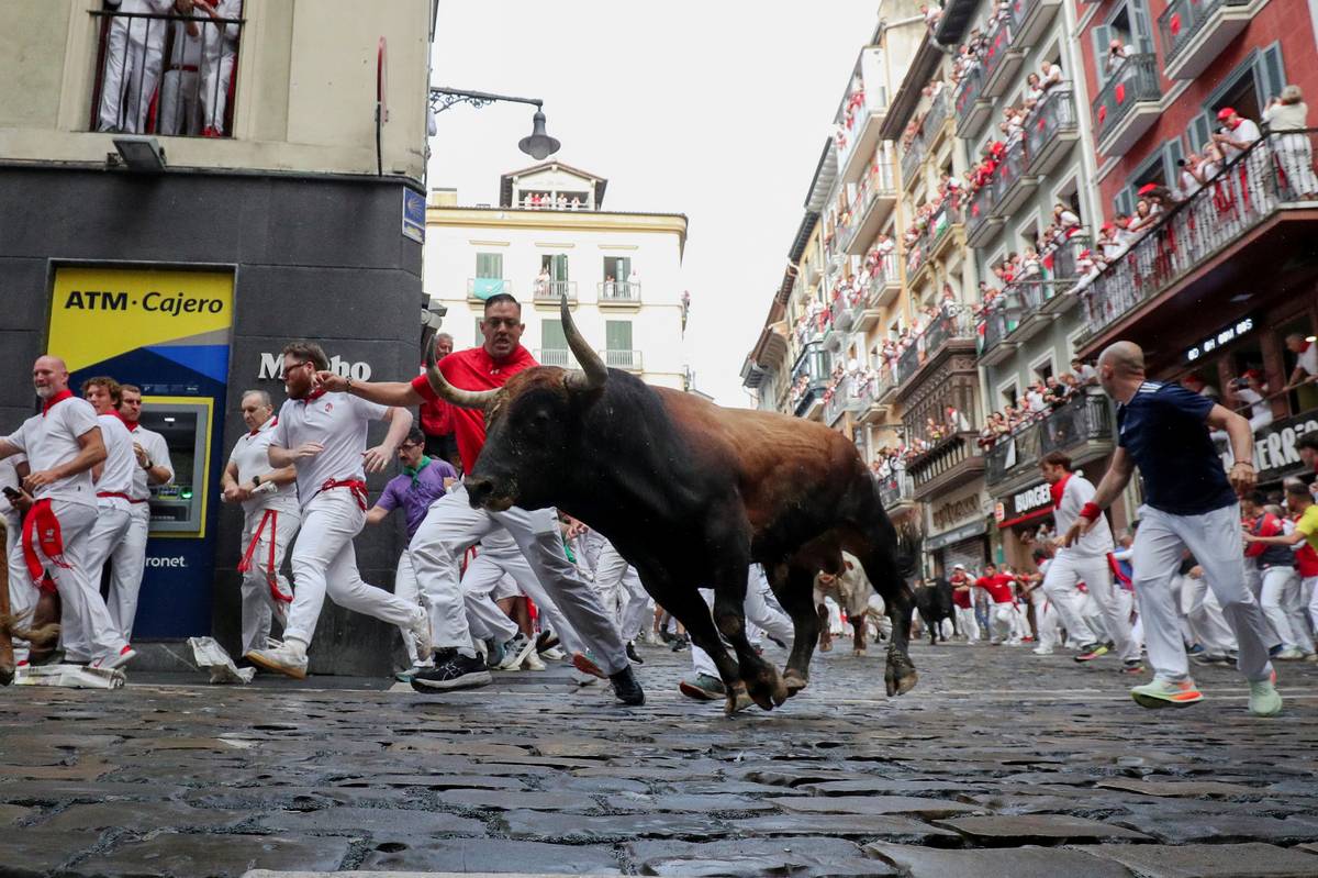 V Pamploně začal festival San Fermín. Veselí známé ranními běhy s býky a večerními býčími zápasy. 