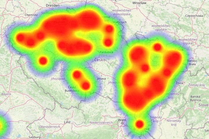 Internet nefunguje, stěžovali si zákazníci O2 z celé republiky