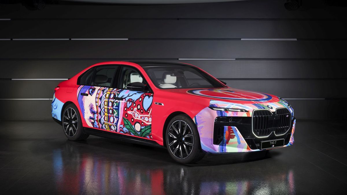 BMW i7 se stalo uměleckým dílem korejského mistra