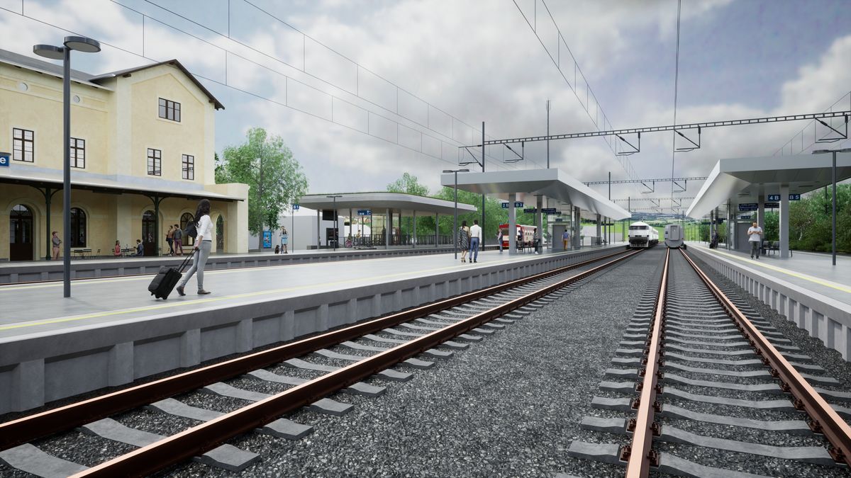 Stavba trati z pražské Ruzyně do Kladna má povolení, spojnice na letiště má být hotová do roku 2030