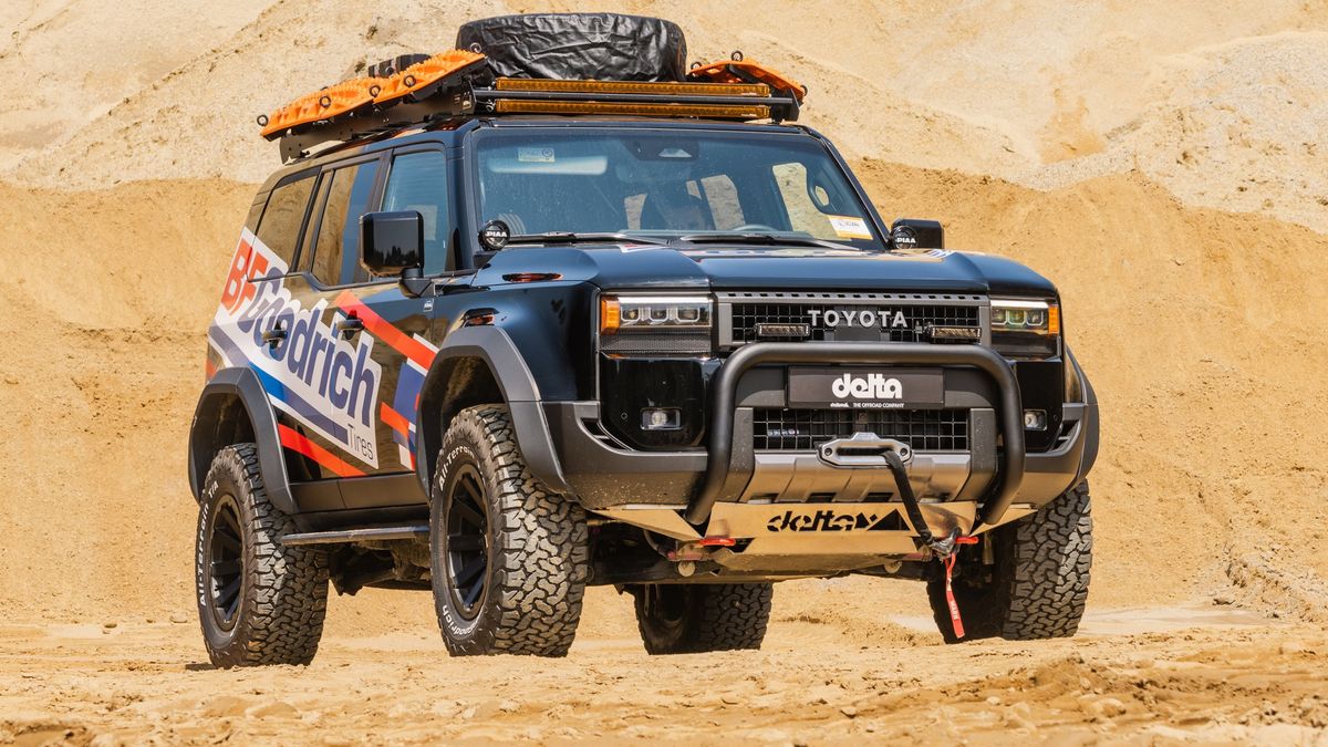 Němci vyladili novou Toyotu Land Cruiser v terénní monstrum