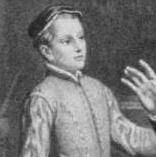 Takto zřejmě vypadal jediný dramatikův syn Hamnet Shakespeare. Podobiznu stvořil rytec George Edward Perine (1837–1885)