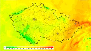Východ Česka má za sebou nejteplejší noc roku 