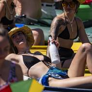 Část vodáků i letos nevyrazila na Vltavu bez alkoholu.