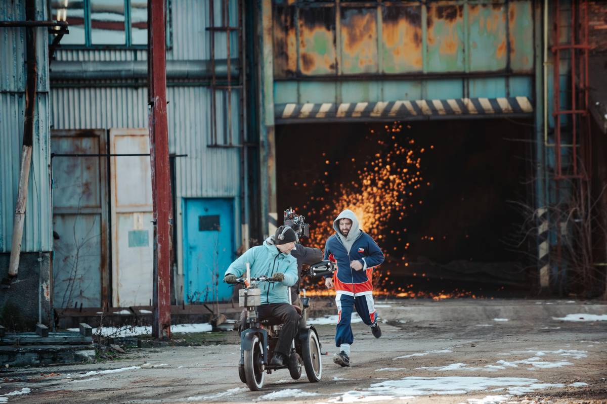 Natáčení filmu Bojovník