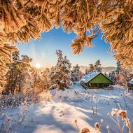 Zimní Gruzie vypadá jako z pohádky.