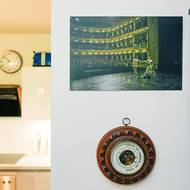 Fotografie z divadla je vzpomínkou na jedno z posledních vystoupení spolu s bratrem.