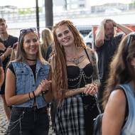 Návštěvnice festivalu Ostrava v plamenech