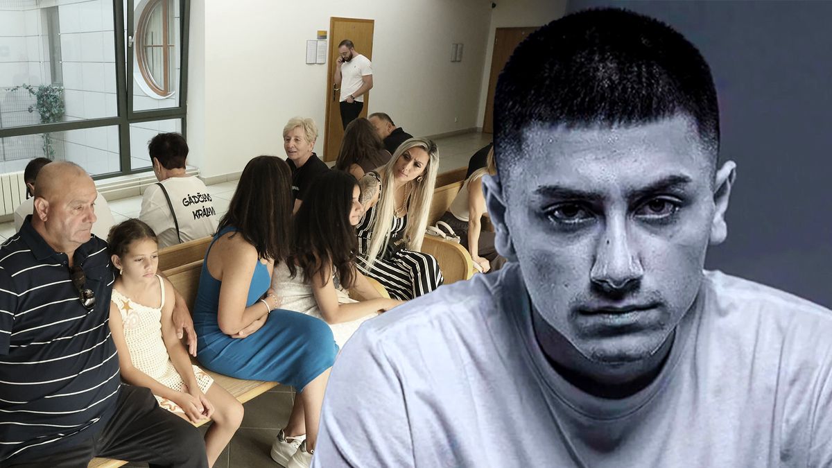 Rappera Hard Rica propustí z vazby, složí kauci. U soudu ho podpořila nejstarší česká tiktokerka