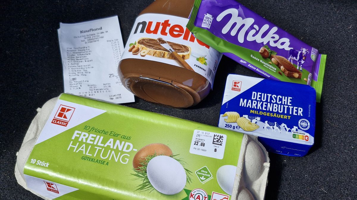 Nutella i další potraviny z nákupního košíku premiéra Fialy jsou v Německu stále levnější