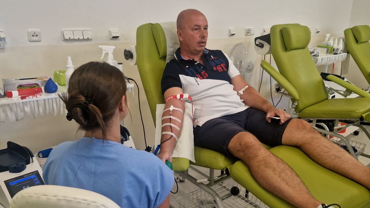 Dárce v Brně absolvoval více než 300 odběrů krve, plazmy a destiček