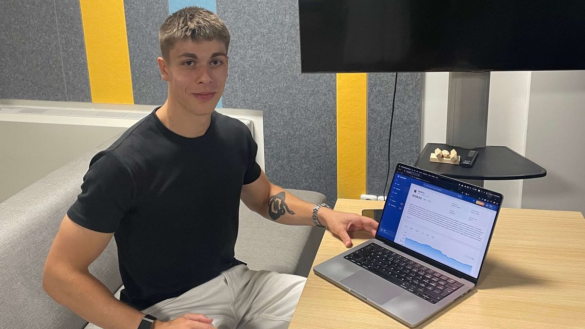 Student z Liberce pomáhá svým nápadem investorům lépe se orientovat na burze