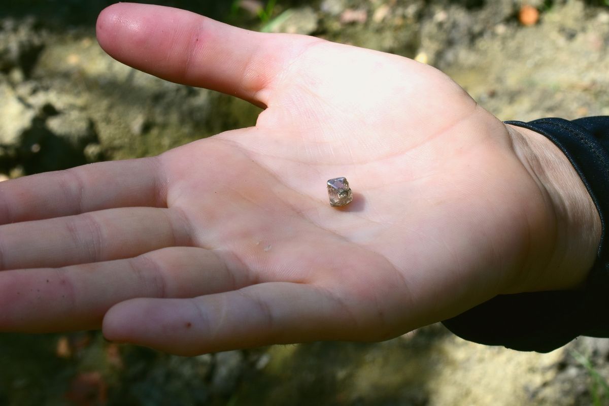 Američanka si chtěla najít diamant na snubní prsten v přírodě. Trvalo jí to dva roky