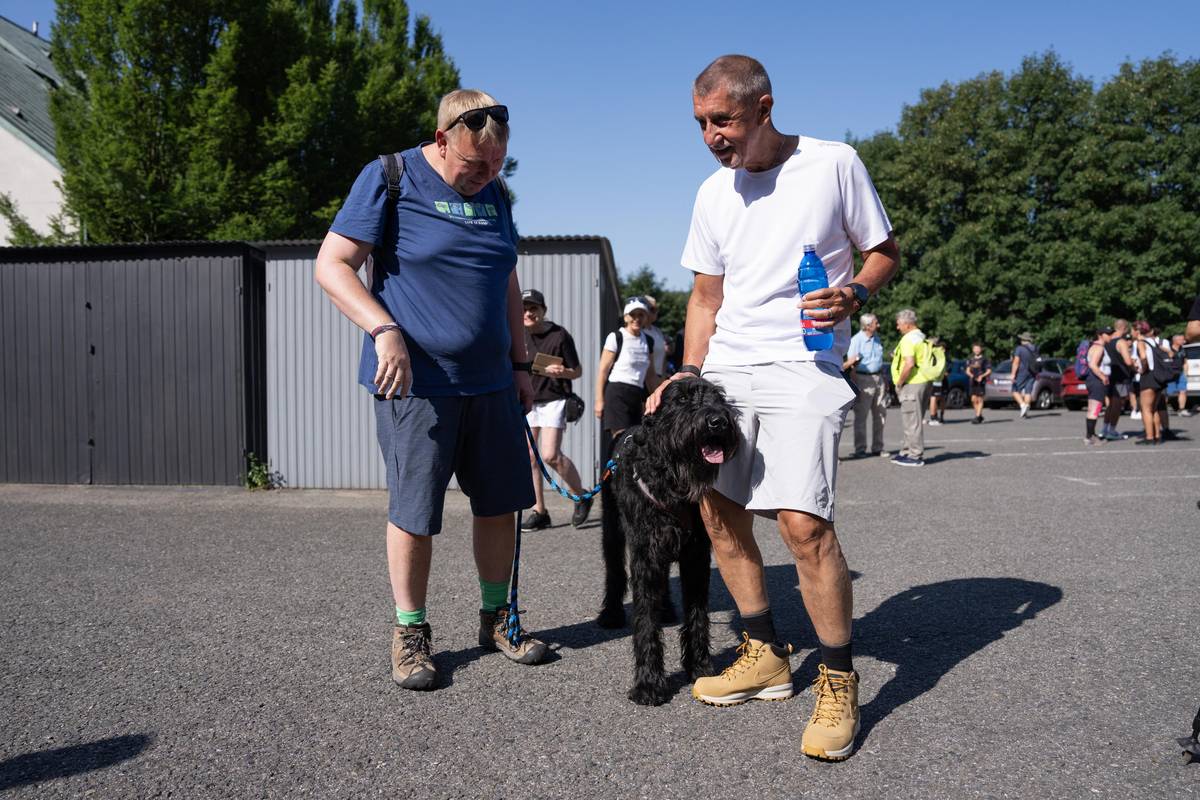Prvního psa přived Aleš Juchelka.