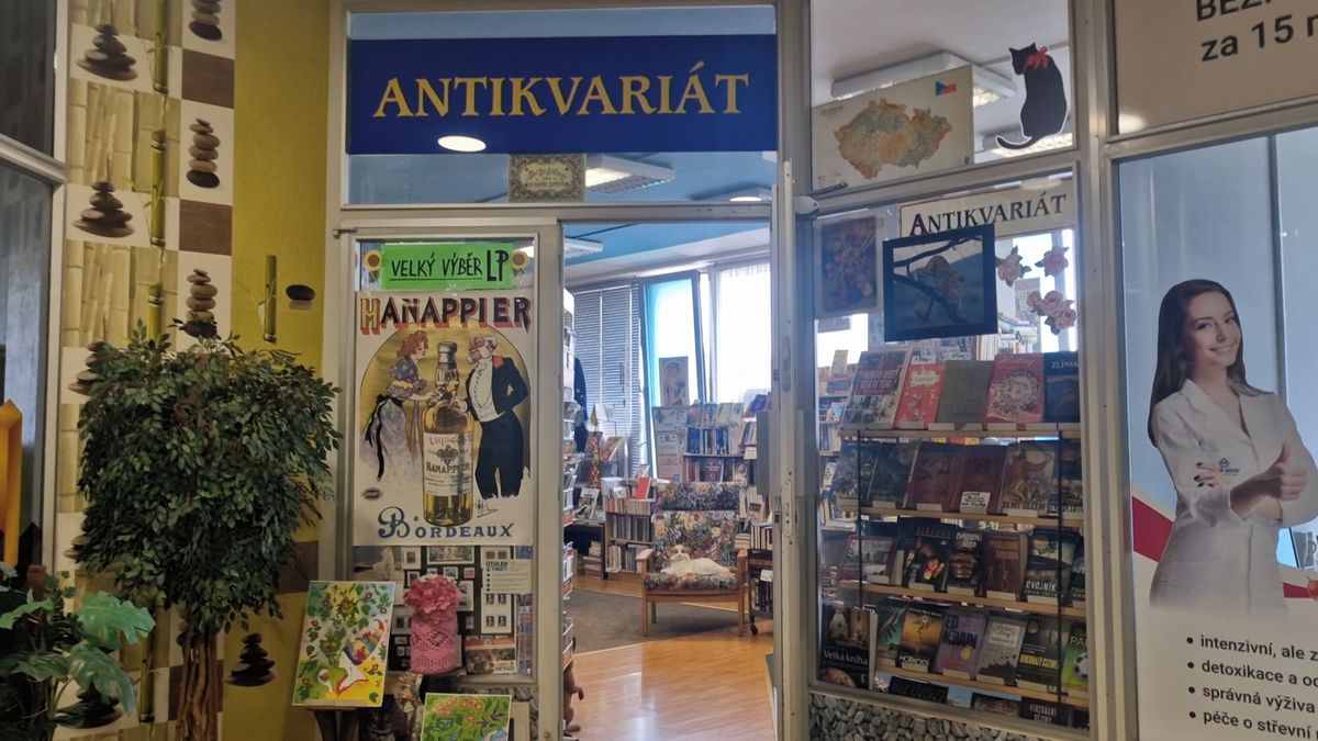 Kamenný antikvariát je dnes drahý koníček, tvrdí knihovnice ze Zlína