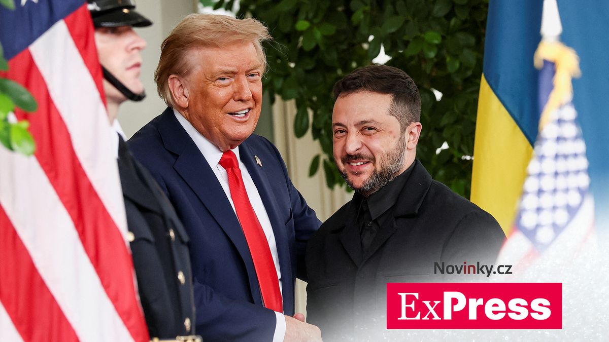 EXPRESS NOVINEK: Setkání Trumpa, Zelenského a evropských lídrů v Bílém domě