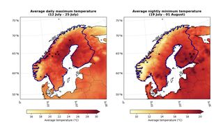 Extrémní vlny veder ve Skandinávii jsou desetkrát pravděpodobnější kvůli klimatické změně 