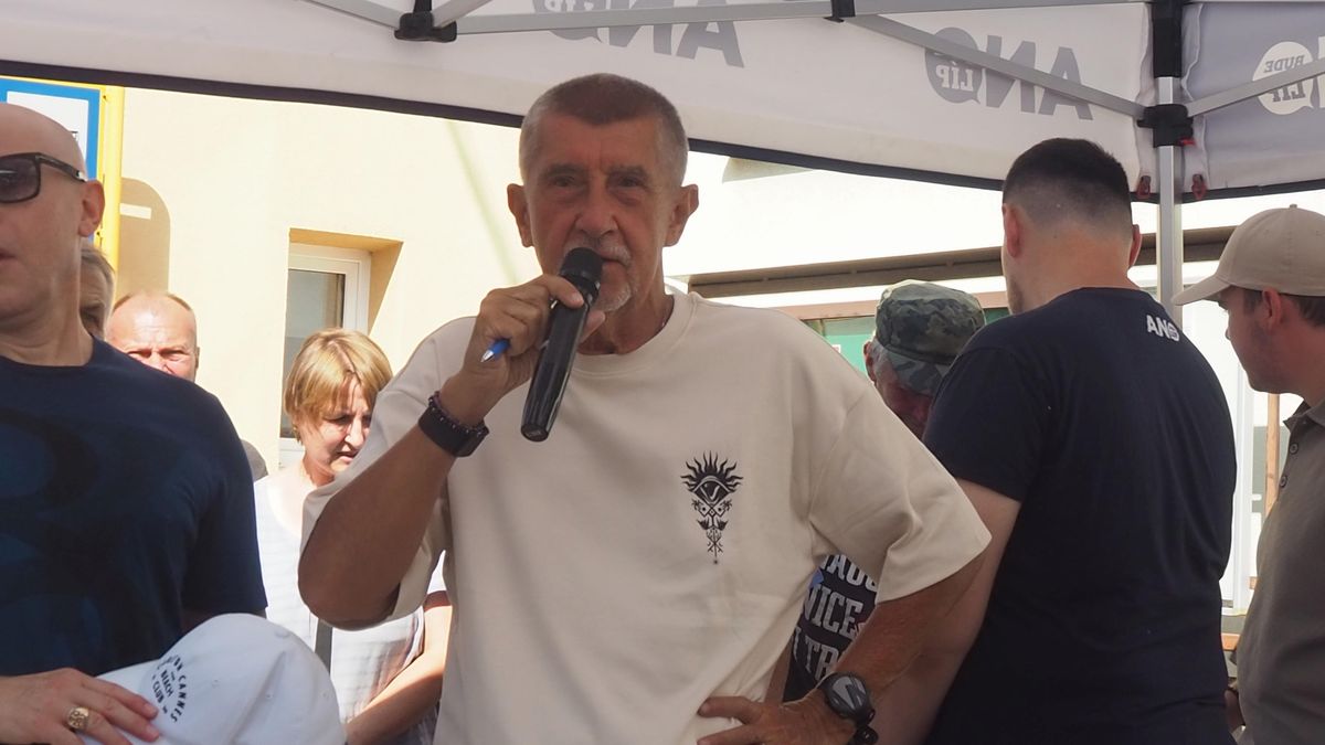Balaštíková to podělala, řekl lidem Babiš na mítincích na Novojičínsku