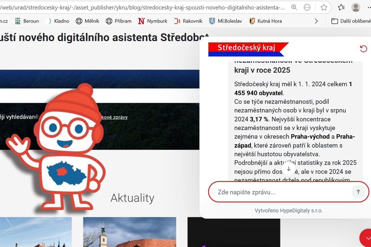 Umělá inteligence dorazila do Středočeského kraje. Spolehlivá zatím moc není