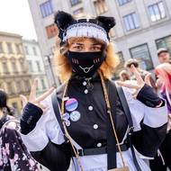 Pochod trval asi dvě a půl hodiny.