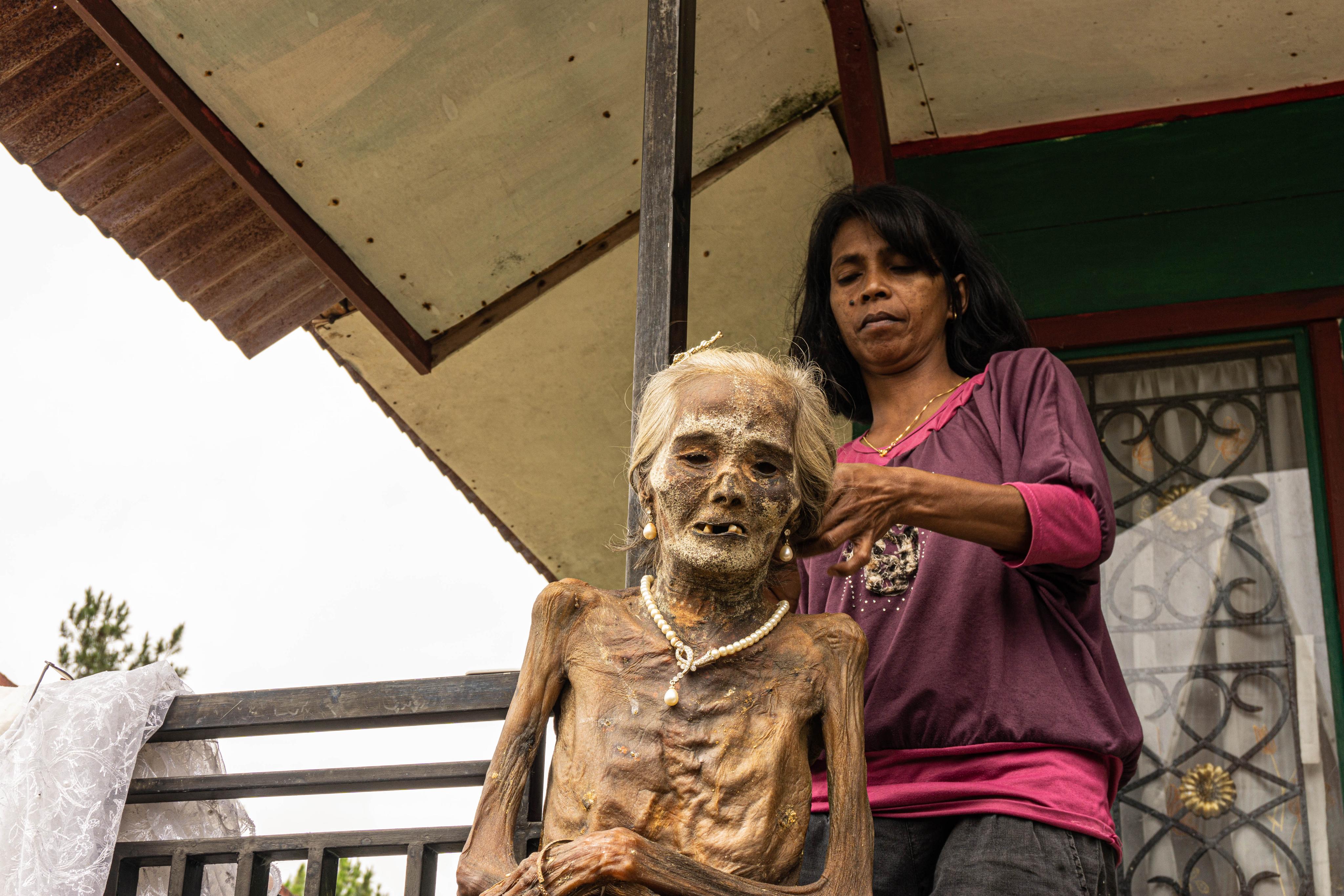 Một ngôi nhà truyền thống của người Toraja