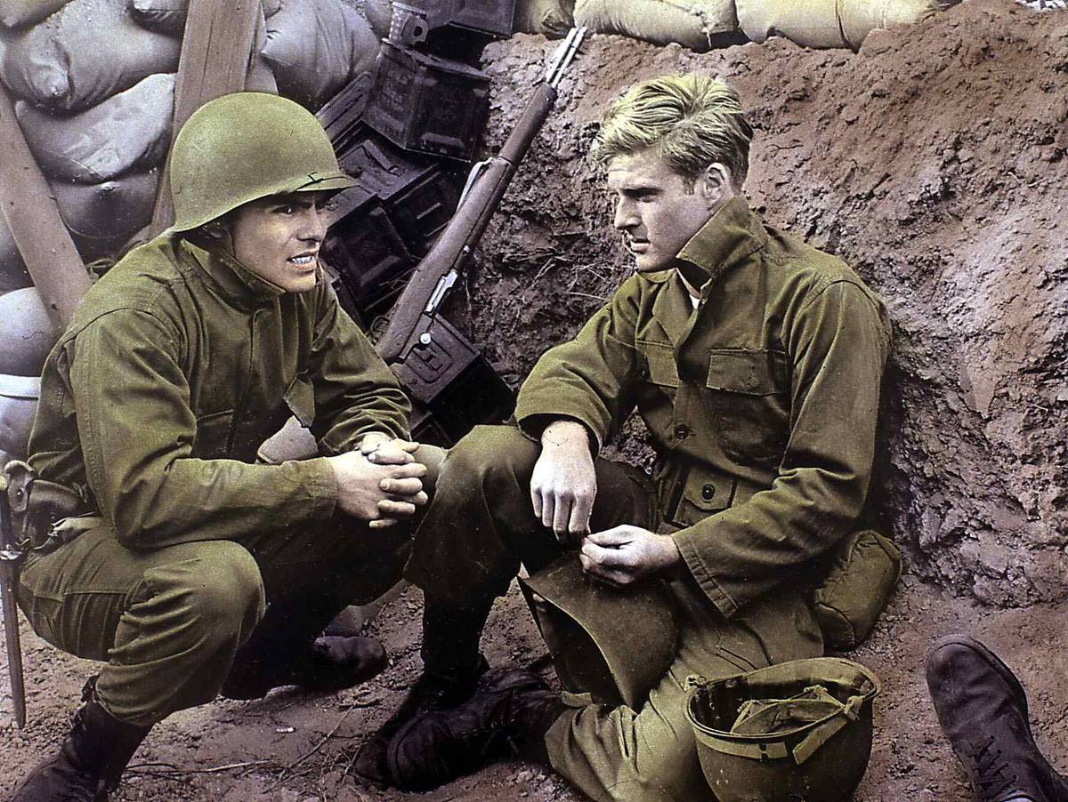 Filmový debut Roberta Redforda. Film War Hunt z roku 1962