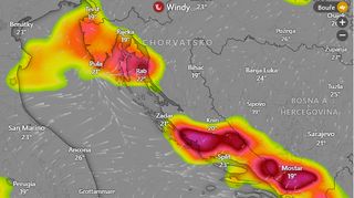 Itálie a Chorvatsko čekají silné bouře. Hrozí i bleskové záplavy 