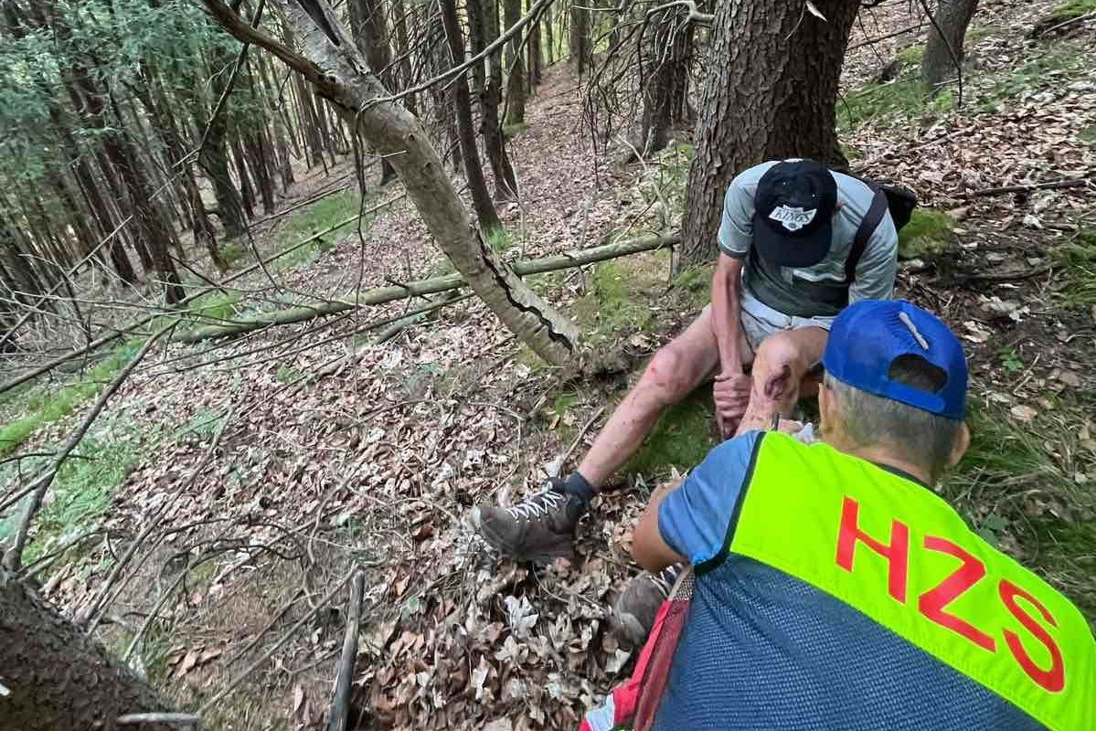 Zraněný český turista přečkal na Malé Fatře dvě noci