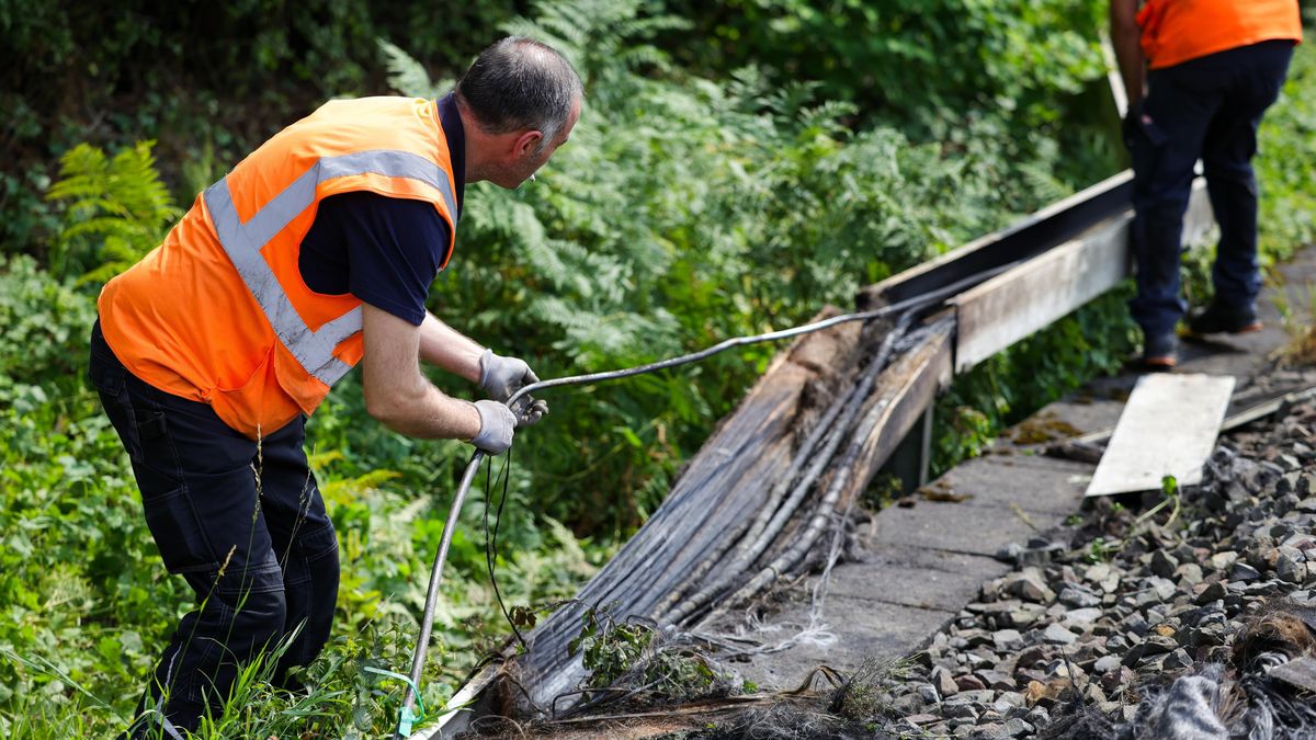 Železnici na západě Německa ochromila sabotáž. Podruhé během dvou dnů