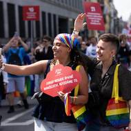 Průvod směřoval z Václavského náměstí na Letnou.